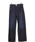 Citizens of Humanity Blue Ayla Baggy Dark Indigo Wash Jeans, size W27 — front
