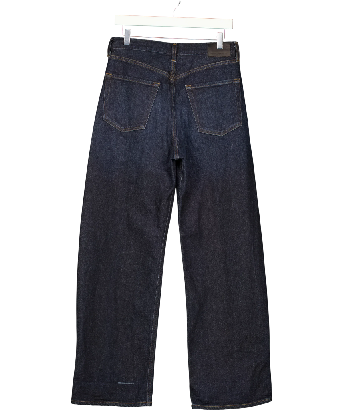 Citizens of Humanity Blue Ayla Baggy Dark Indigo Wash Jeans, size W27 — back
