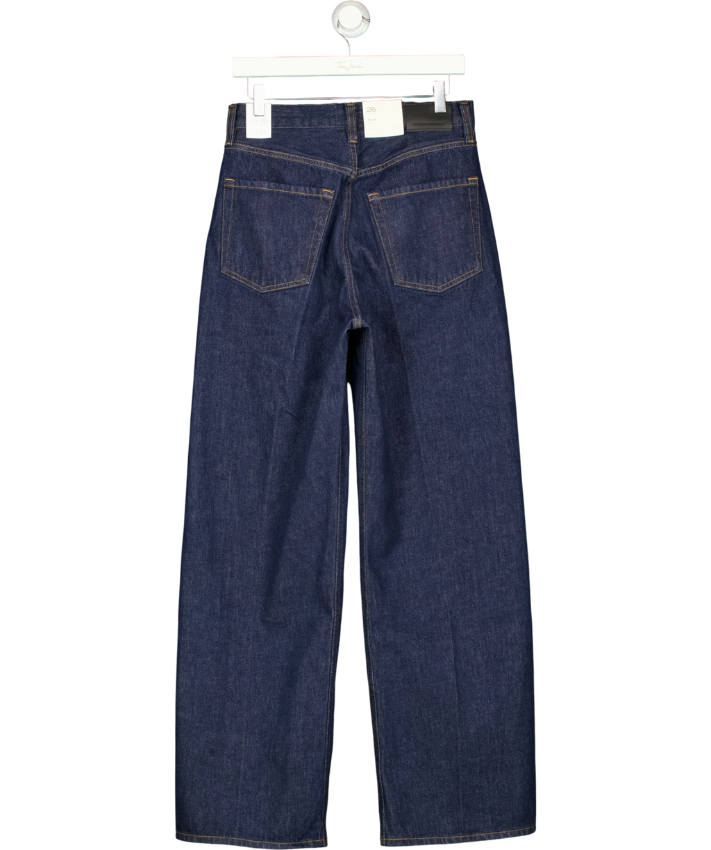 Citizens of Humanity Blue Ayla Baggy Amherst Indigo Jeans W26, size W26 — back