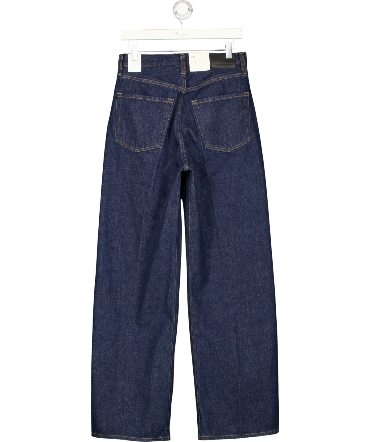 Citizens of Humanity Blue Ayla Baggy Amherst Indigo Jeans W26, size W26 — back