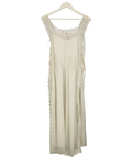 FP One White Clean Ivory Loren Apron Maxi Top, size UK S — front