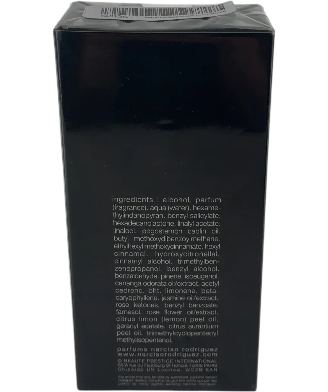 Narciso Rodriguez For Her Pure Musc Eau De Parfum 100ml 100ml — Back