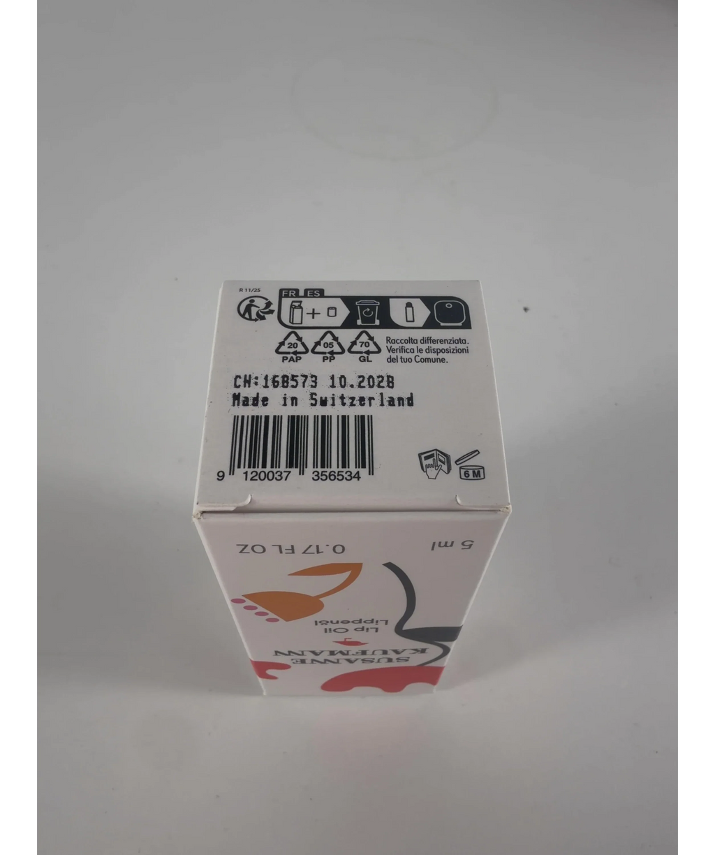 Susanne Kaufmann Lip Oil 5ml — Batch number or expiry date