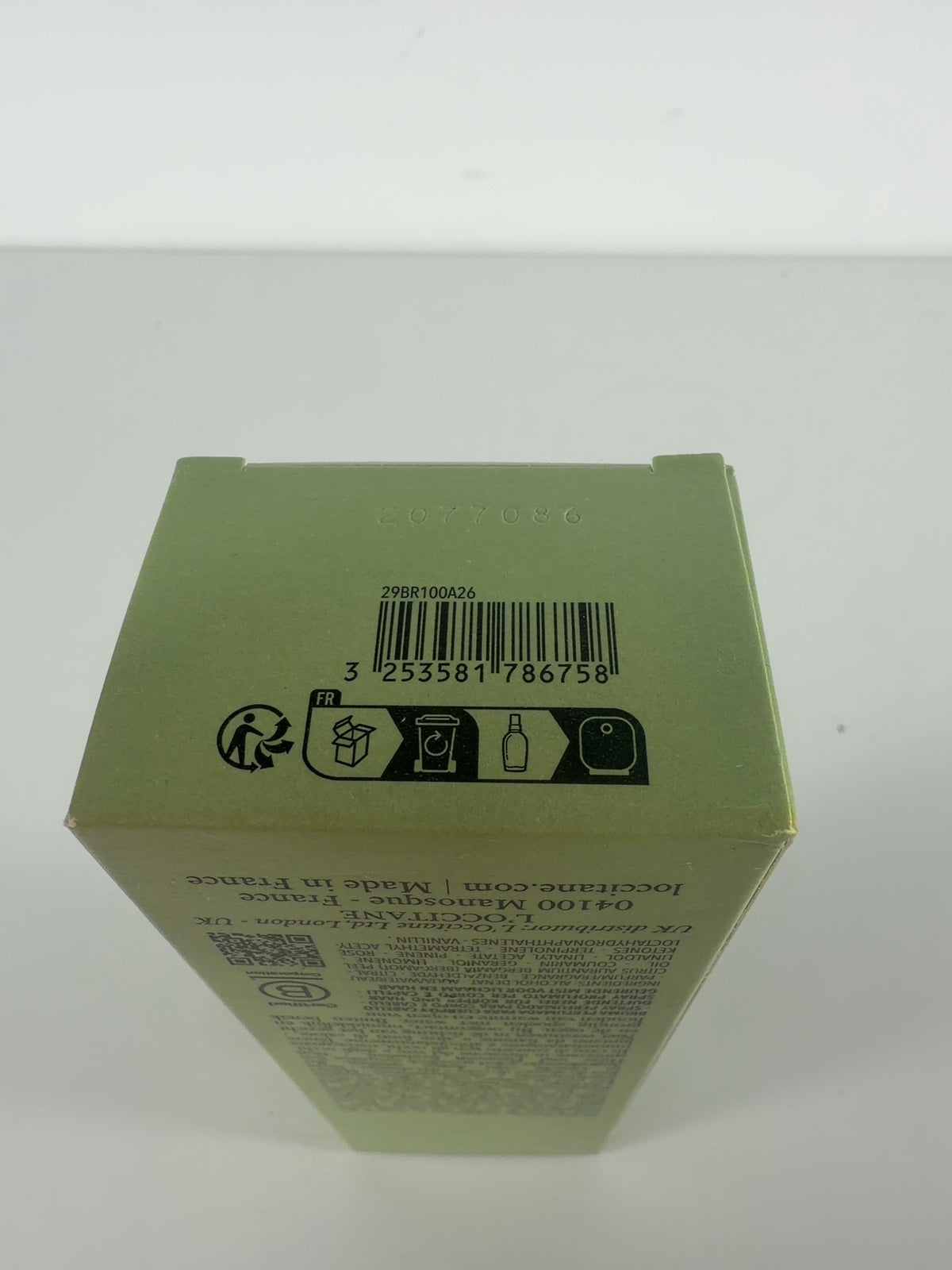 Loccitane Amande Sublime Delightful Hair & Body Mist, size 100ml — detail