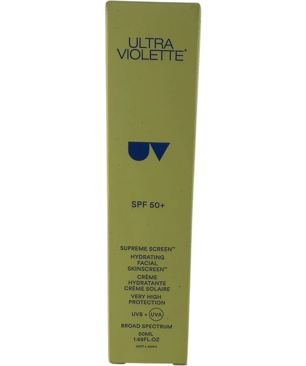 ultra violette Supreme Screen Hydrating Facial Skinscreen SPF 50+ 50ml, size 50ml — front