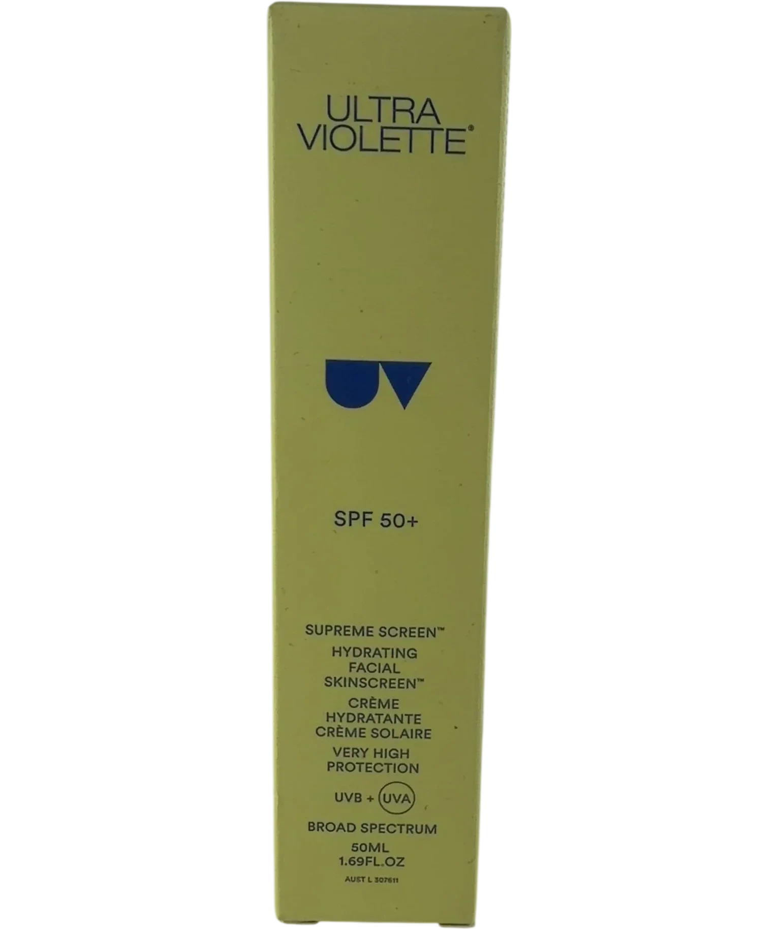 ultra violette Supreme Screen Hydrating Facial Skinscreen SPF 50+ 50ml, size 50ml — front