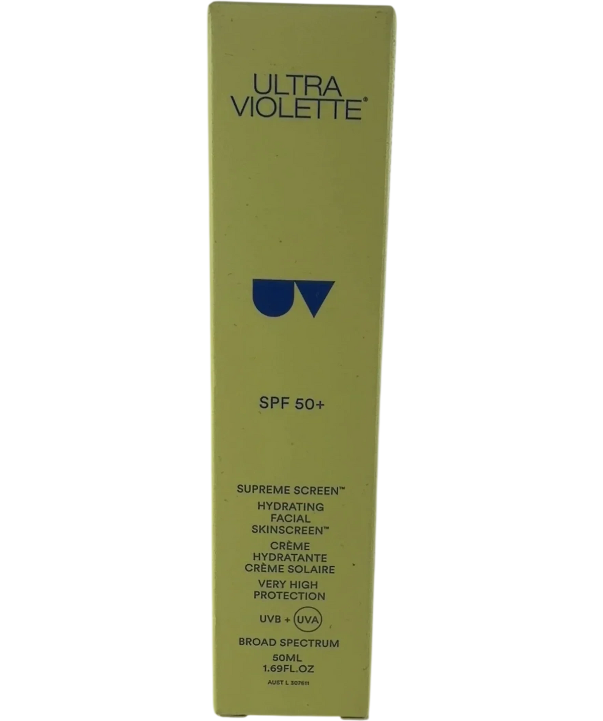 ultra violette Supreme Screen Hydrating Facial Skinscreen SPF 50+ 50ml, size 50ml — front