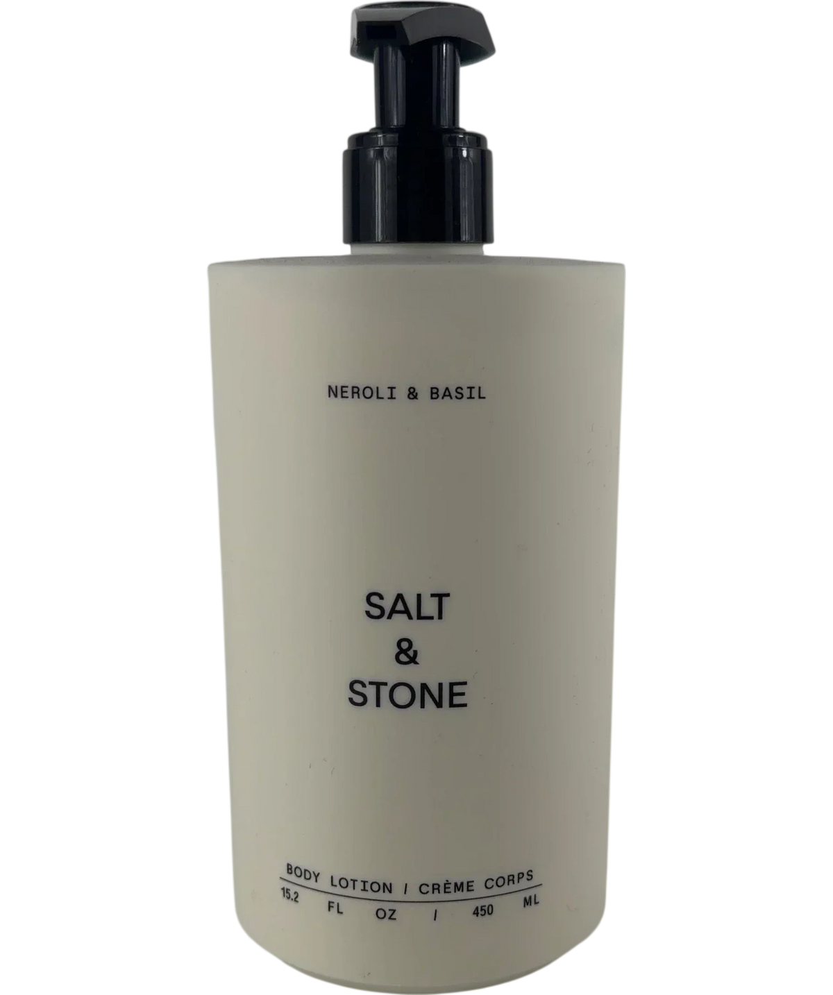 Salt & Stone Neroli & Basil Body Lotion, size 450ml — front