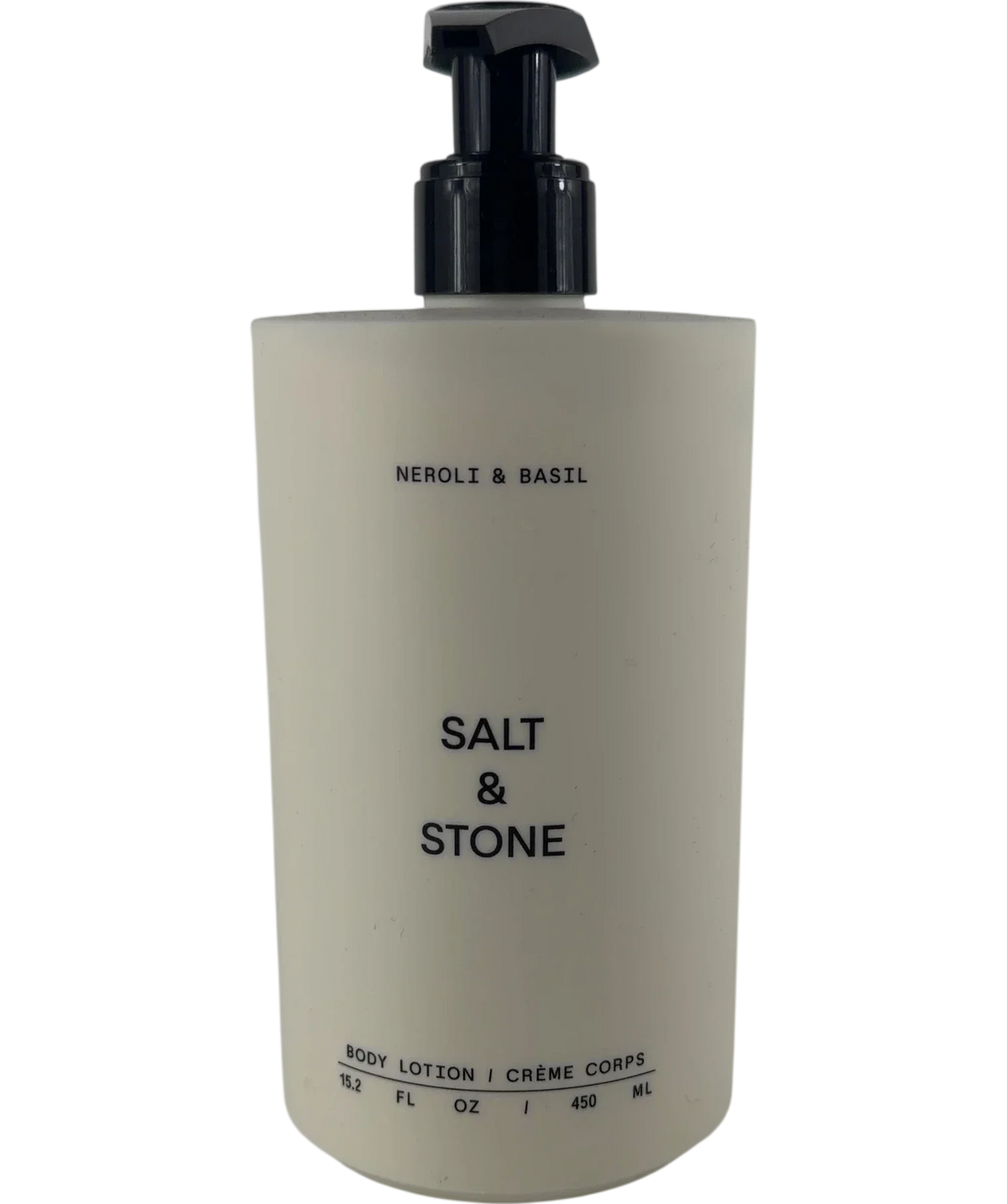 Salt & Stone Neroli & Basil Body Lotion, size 450ml — front