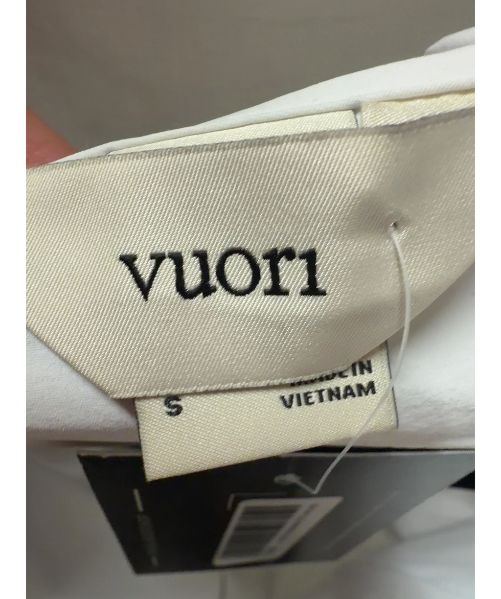Vuori White Renew Trainer Shell Jacket White, size UK S — detail