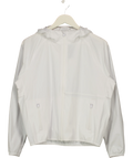 Vuori White Renew Trainer Shell Jacket White, size UK S — front