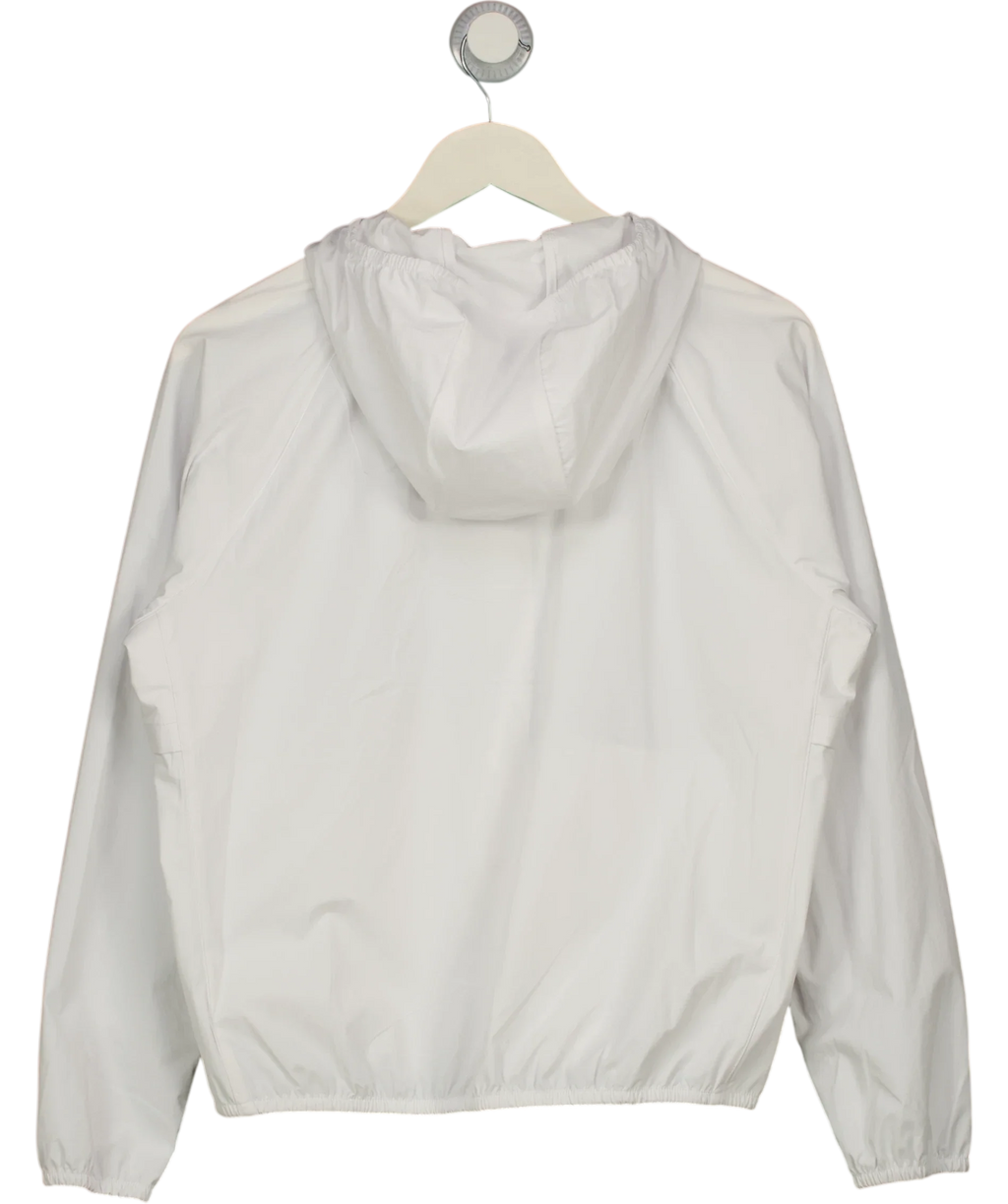 Vuori White Renew Trainer Shell Jacket White, size UK S — back