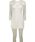 VOURI White Solstice Sports Dress White, size UK S — front