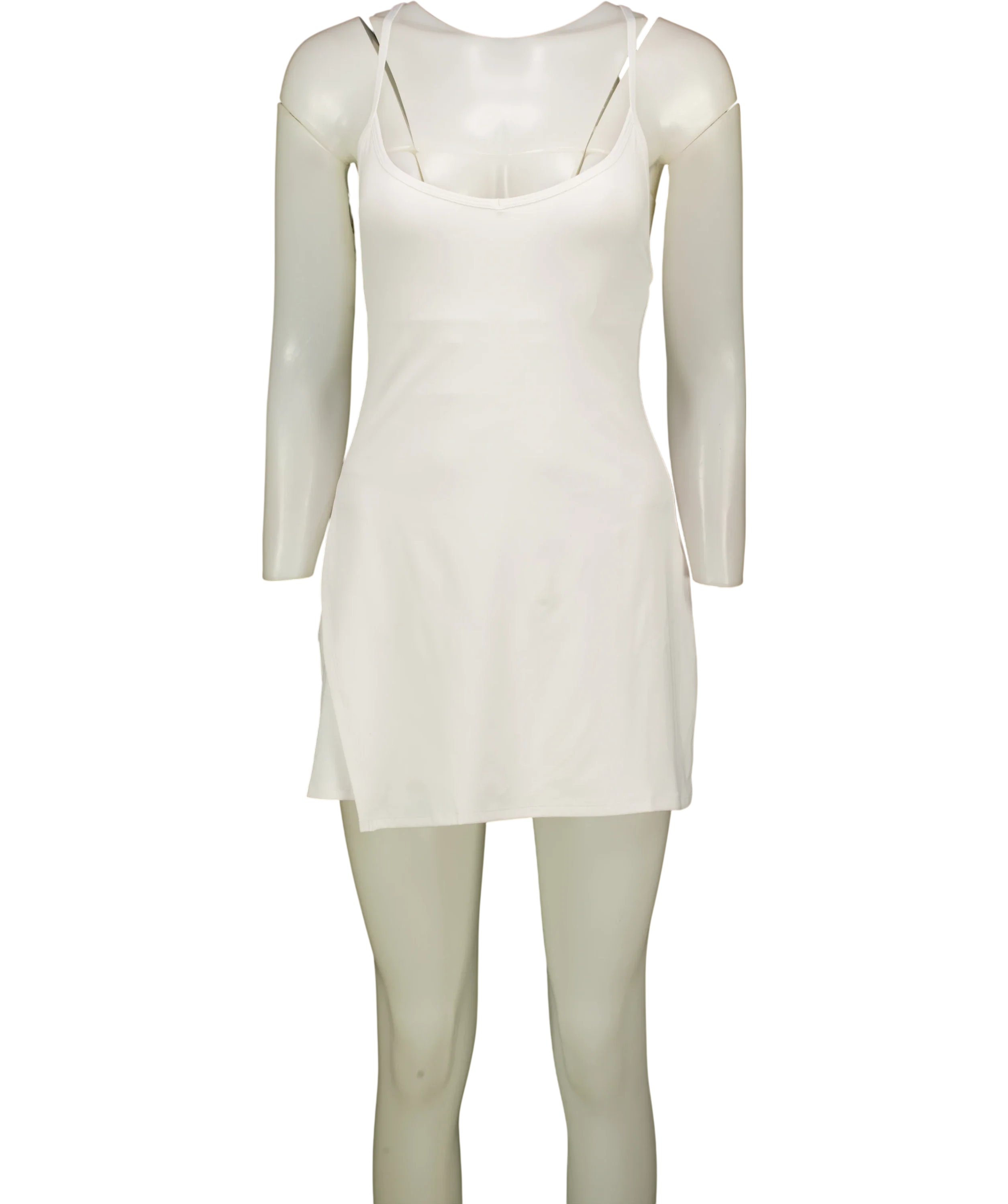 VOURI White Solstice Sports Dress White, size UK S — front