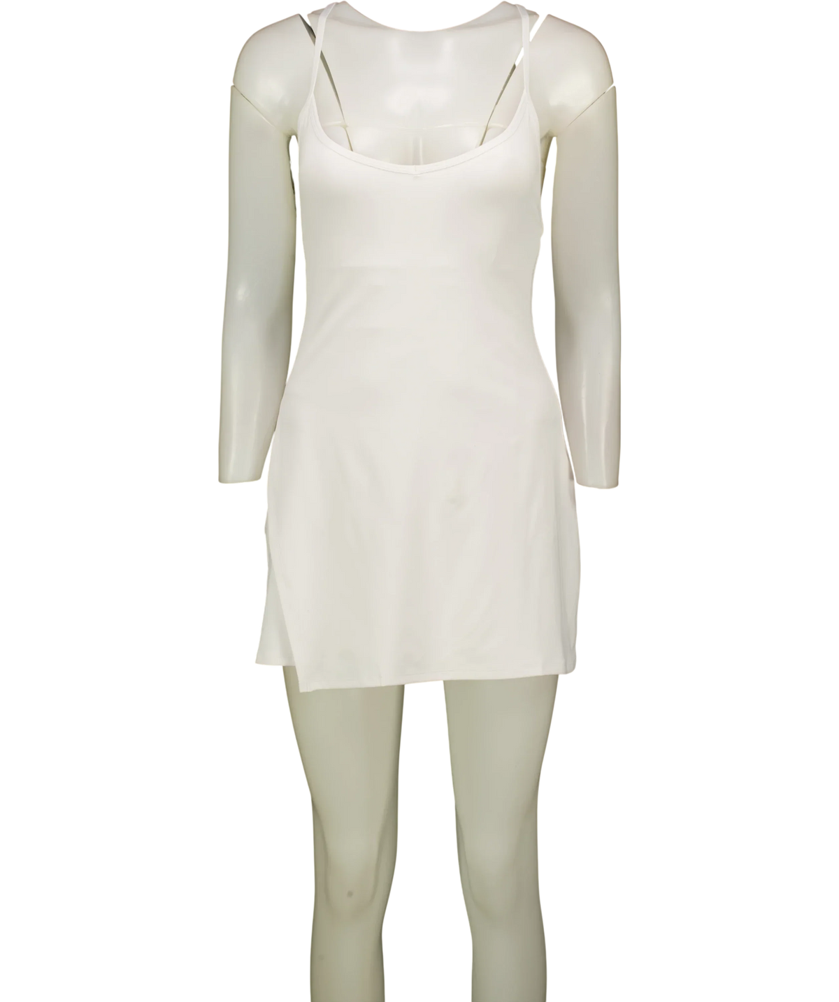 VOURI White Solstice Sports Dress White, size UK S — front