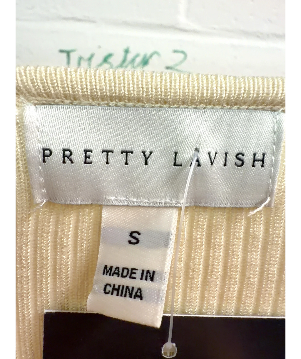 PRETTY LAVISH Cream Colour, size UK S — detail