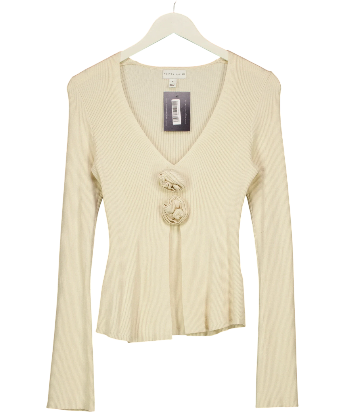 PRETTY LAVISH Cream Colour, size UK S — front