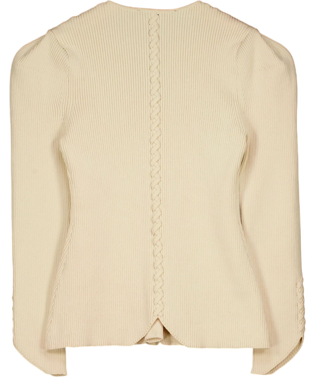 ZARA Cream Colour, size UK S — back