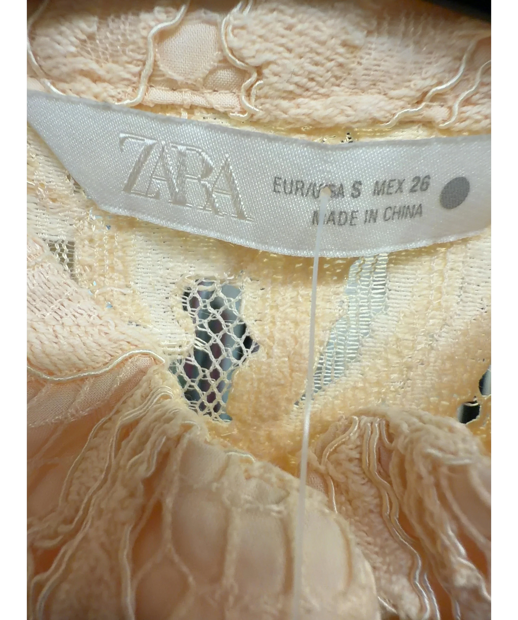 ZARA Cream Colour, size UK S — detail