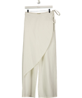 DL1961 White Zoie Wrap Pant White Aura Jeans, size W27 — front