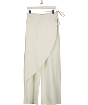 DL1961 Zoie Wrap Pant White Aura Jeans W27