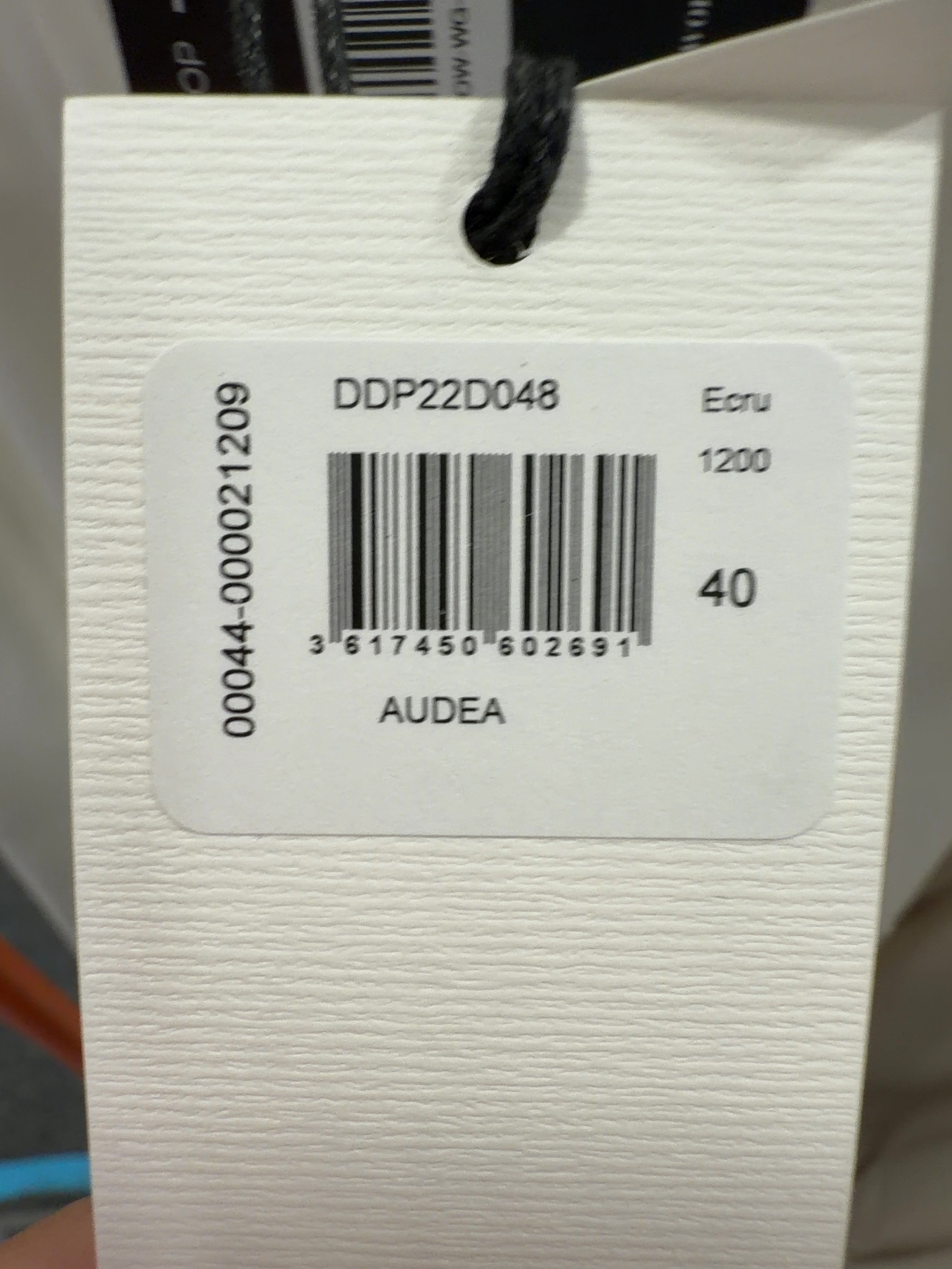 Gerard Darel White Audea Cotton Flare Trousers Ecru Size 40, size UK 12 — label