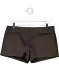 BOA Black Black Tailored Mini Shorts, size UK S — front