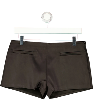 BOA Black Tailored Mini Shorts UK S
