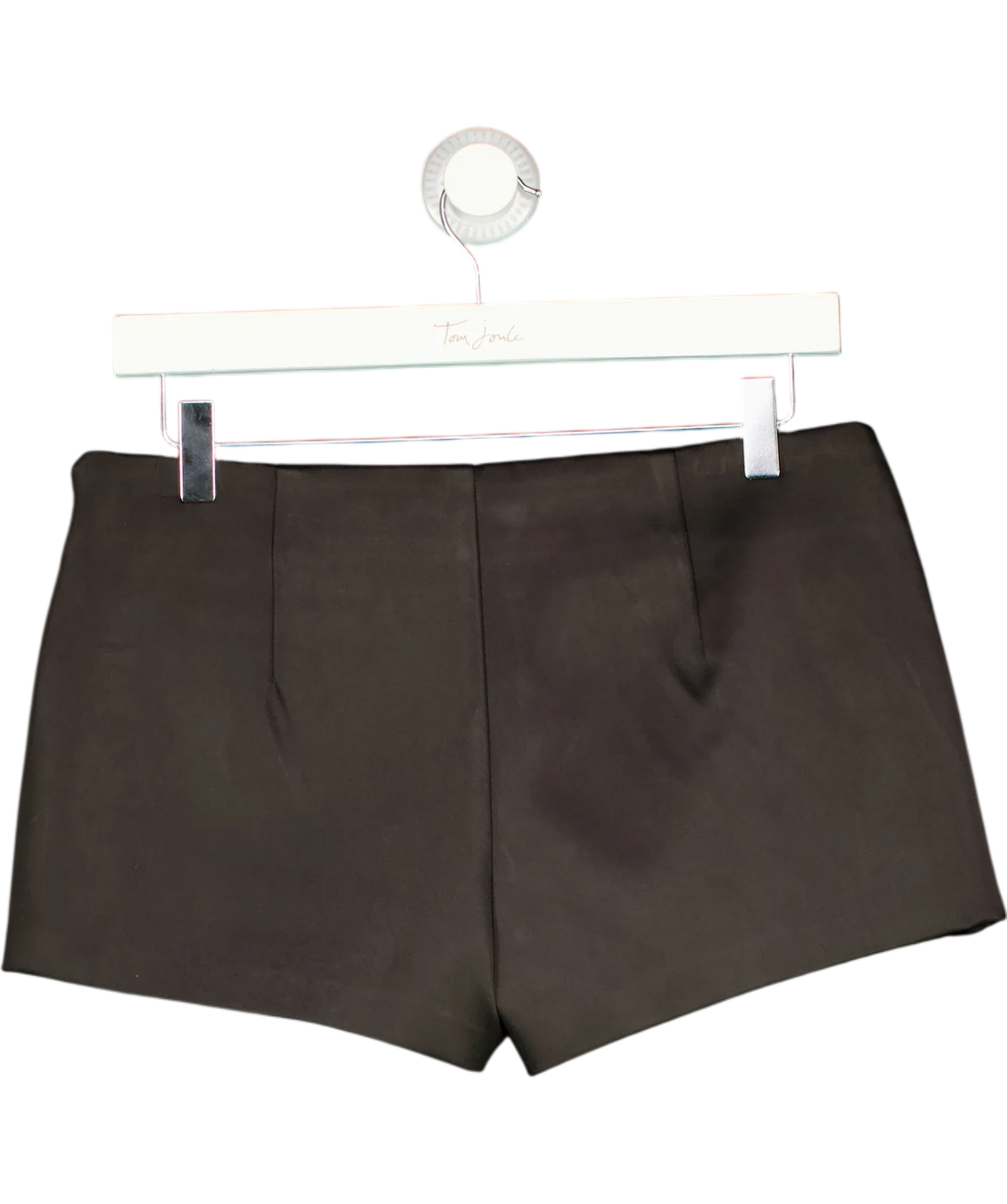 BOA Black Black Tailored Mini Shorts, size UK S — back