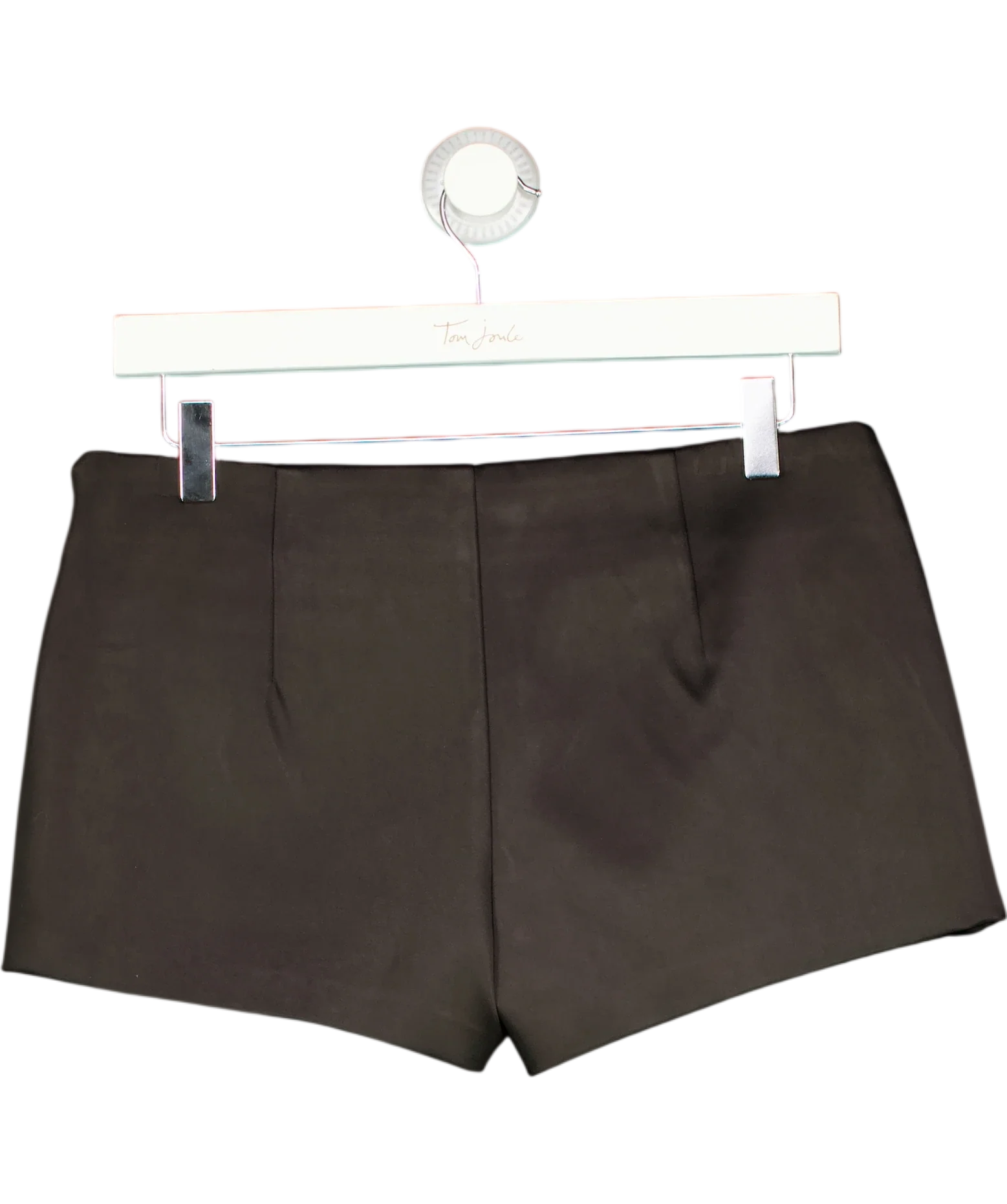 BOA Black Black Tailored Mini Shorts, size UK S — back