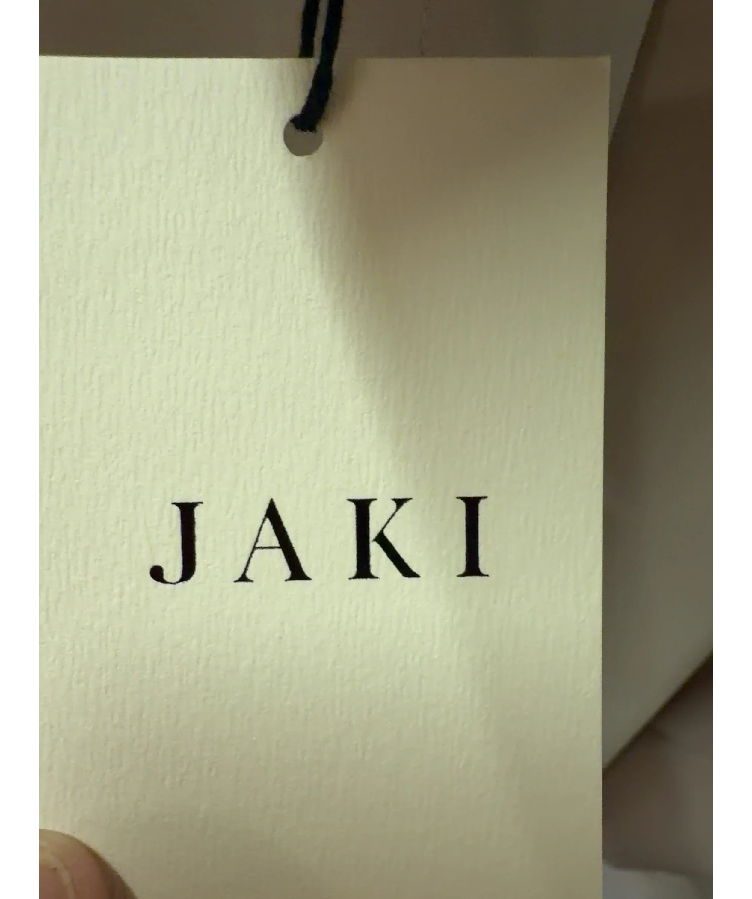 JAKI LONDON Beige Oversized Curved Hem Button-Up Shirt Light Beige, size UK XL — detail