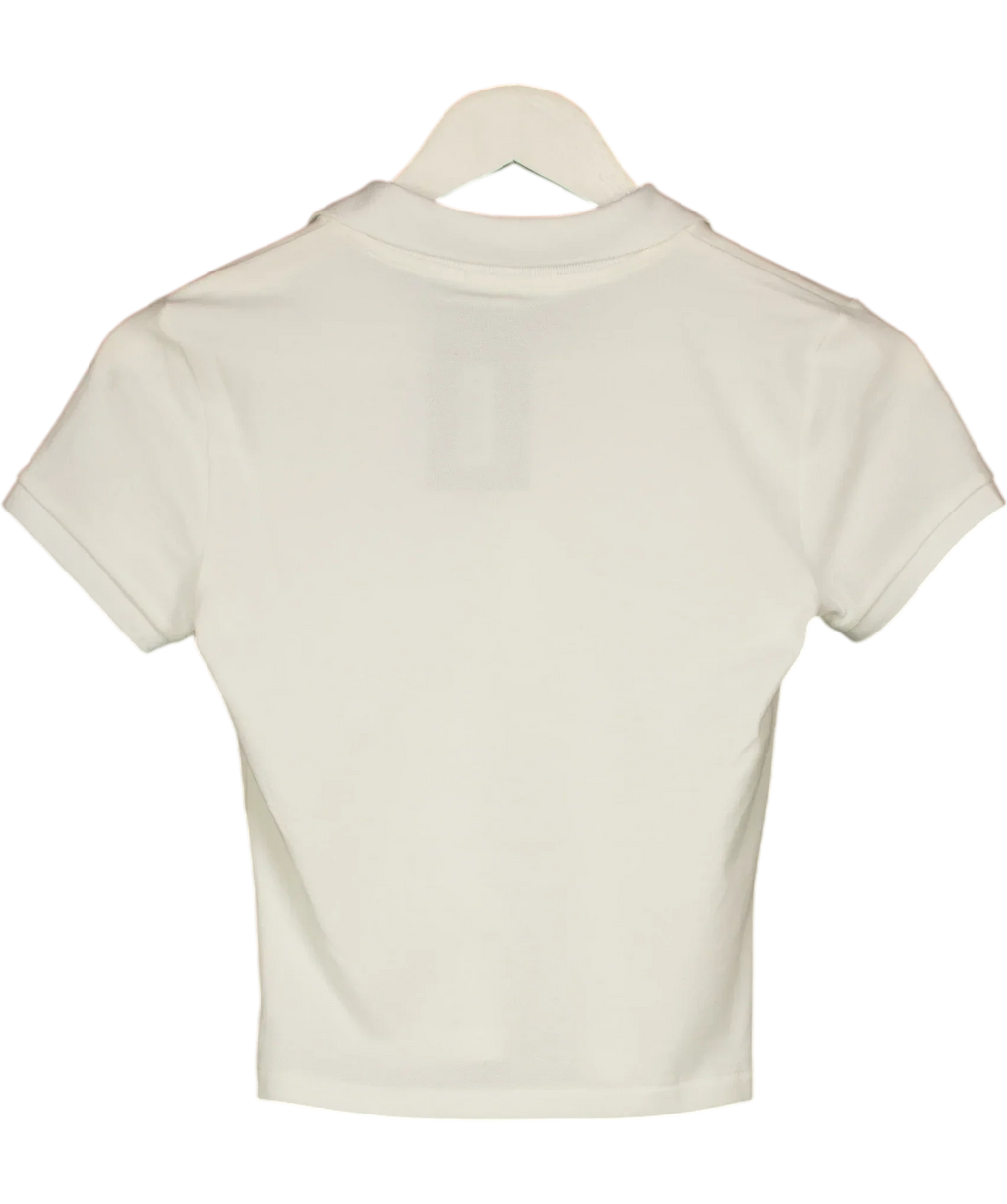 Dairy Boy White Baby Polo Soft White, size UK S — back