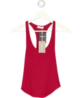 ARTLESS FOREVER Red Haze Racerback Tank Top Cherry Red, size UK M — front