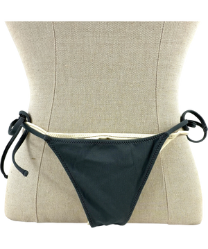 Zara Side Tie Bikini Bottoms UK S