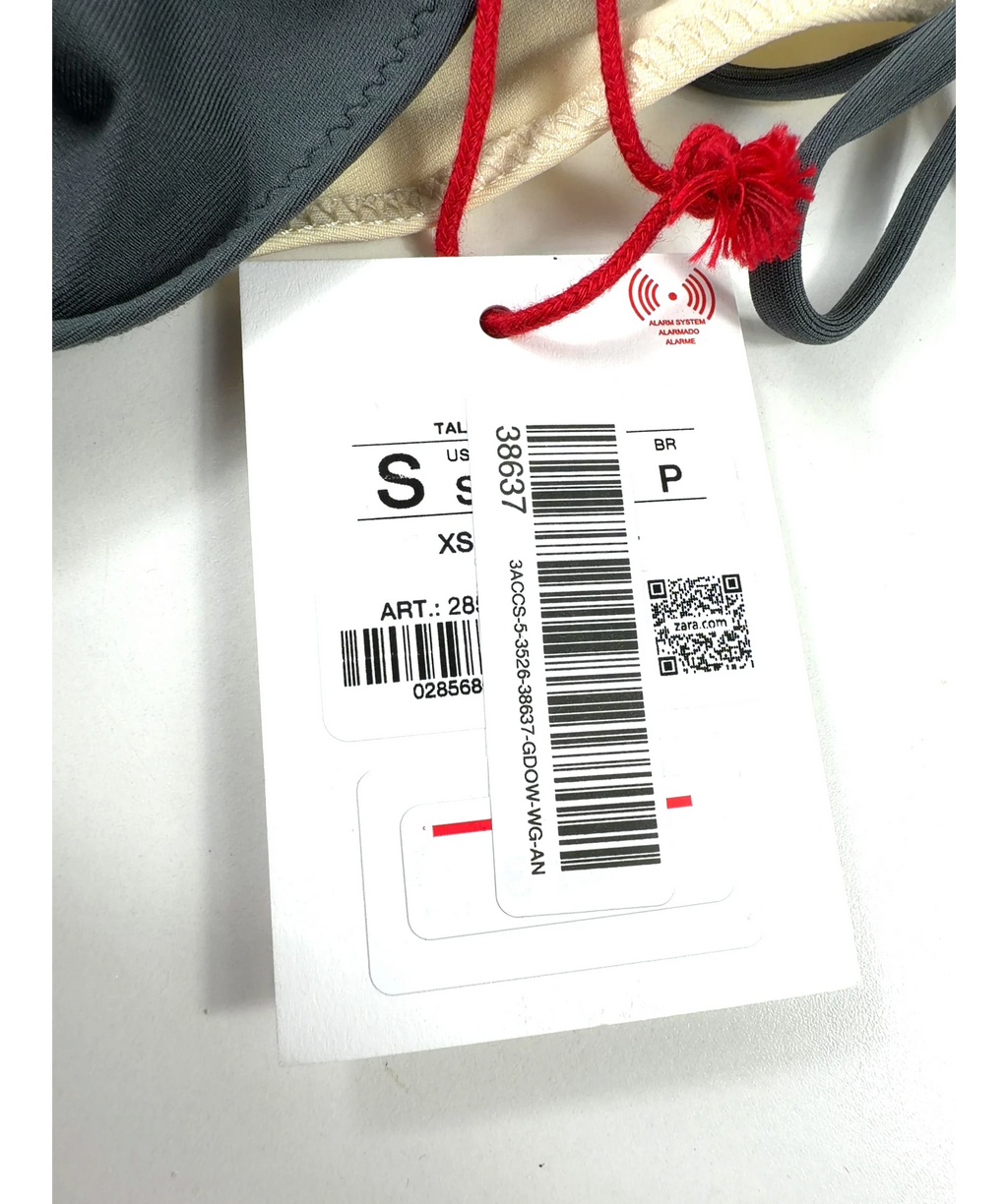 ZARA black Colour, size UK S — label