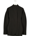 Lillian Khallouf Black Black Structured BLAZER, size UK 6 — front