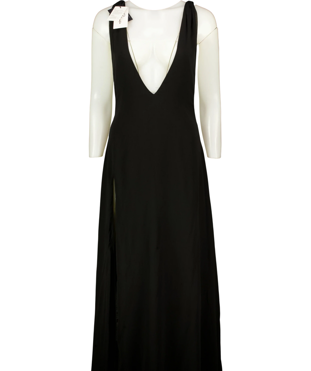 Bamba swim Black Romantica Dress Black, size UK S — front