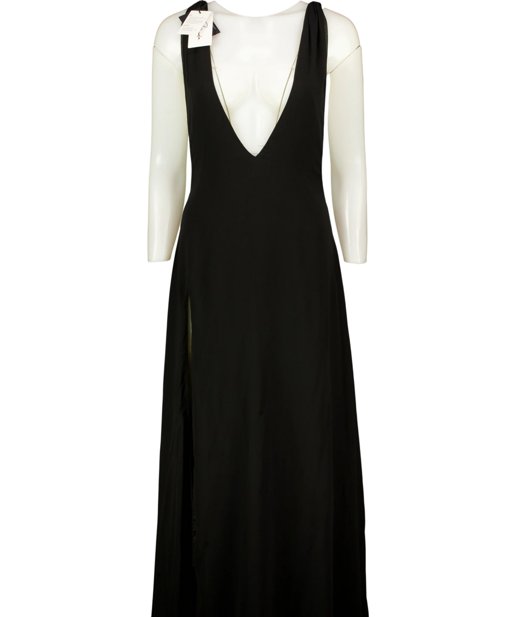 Bamba swim Black Romantica Dress Black, size UK S — front