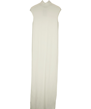 ODD MUSE Cream High Neck Maxi Dress UK XL
