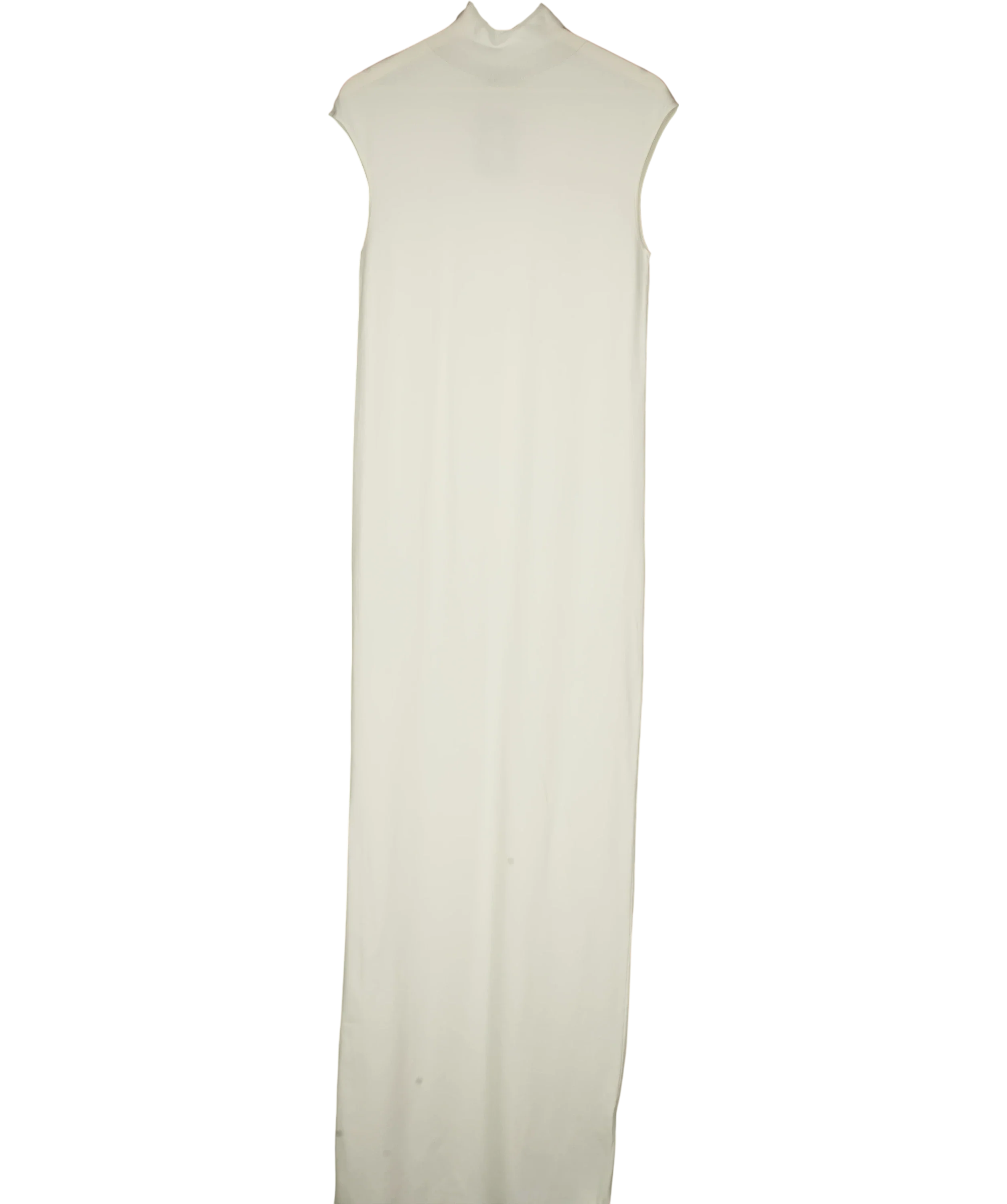 ODD MUSE Cream High Neck Maxi Dress UK XL — Front