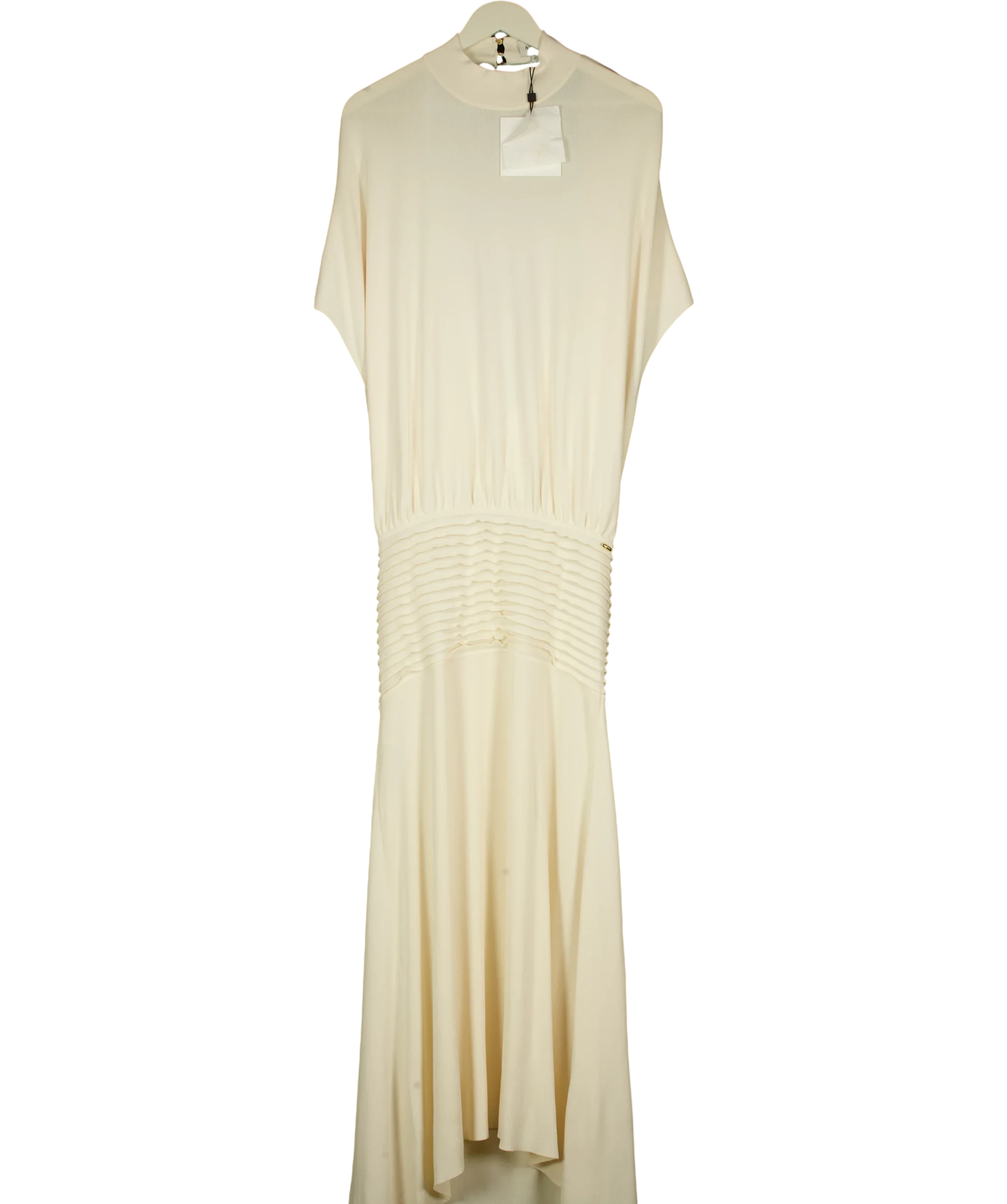 Arakii White Mist Midi Dress Off-White, size UK XL — front