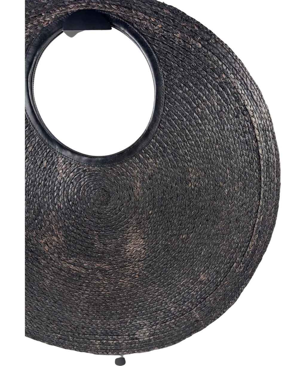 Cult Gaia Black Amun Shoulder Bag — detail