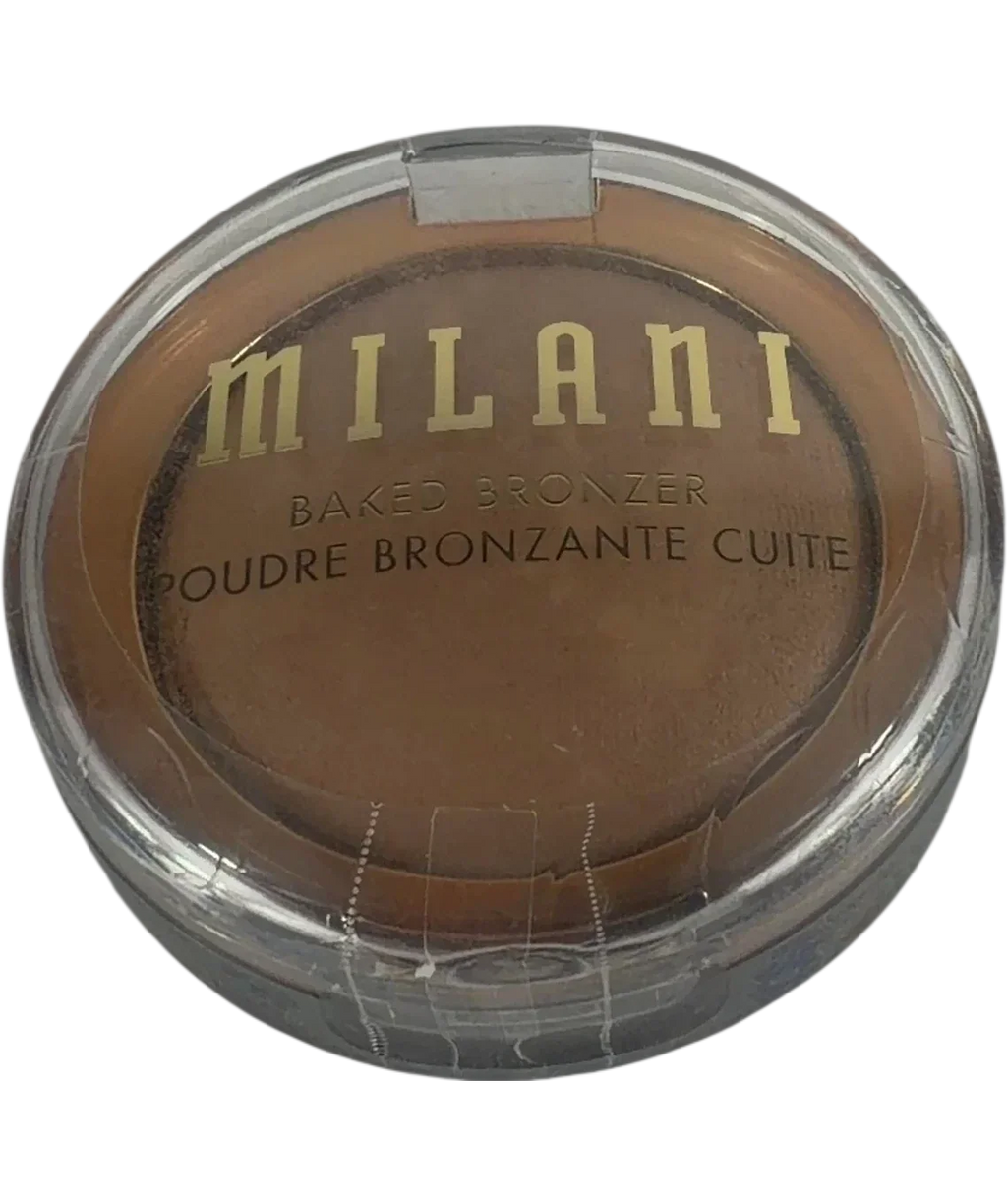 Milani 01 amalfi glow QC Milani Baked Bronzer Powder, size 3.5g — front