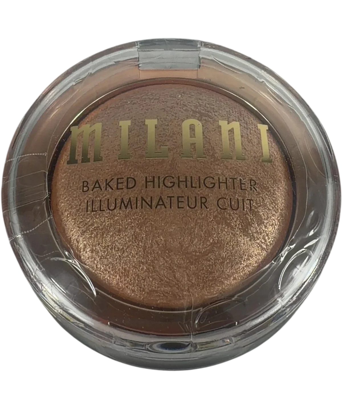 Milani 02 champagne d oro QC Milani Baked Highlighter Bronze Powder, size 3.5g — front