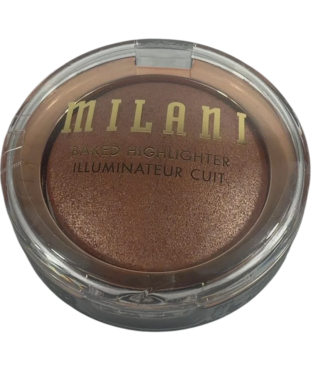 Milani 3 rosa italiana QC Milani Baked Highlighter Bronze Powder, size 3.5g — front