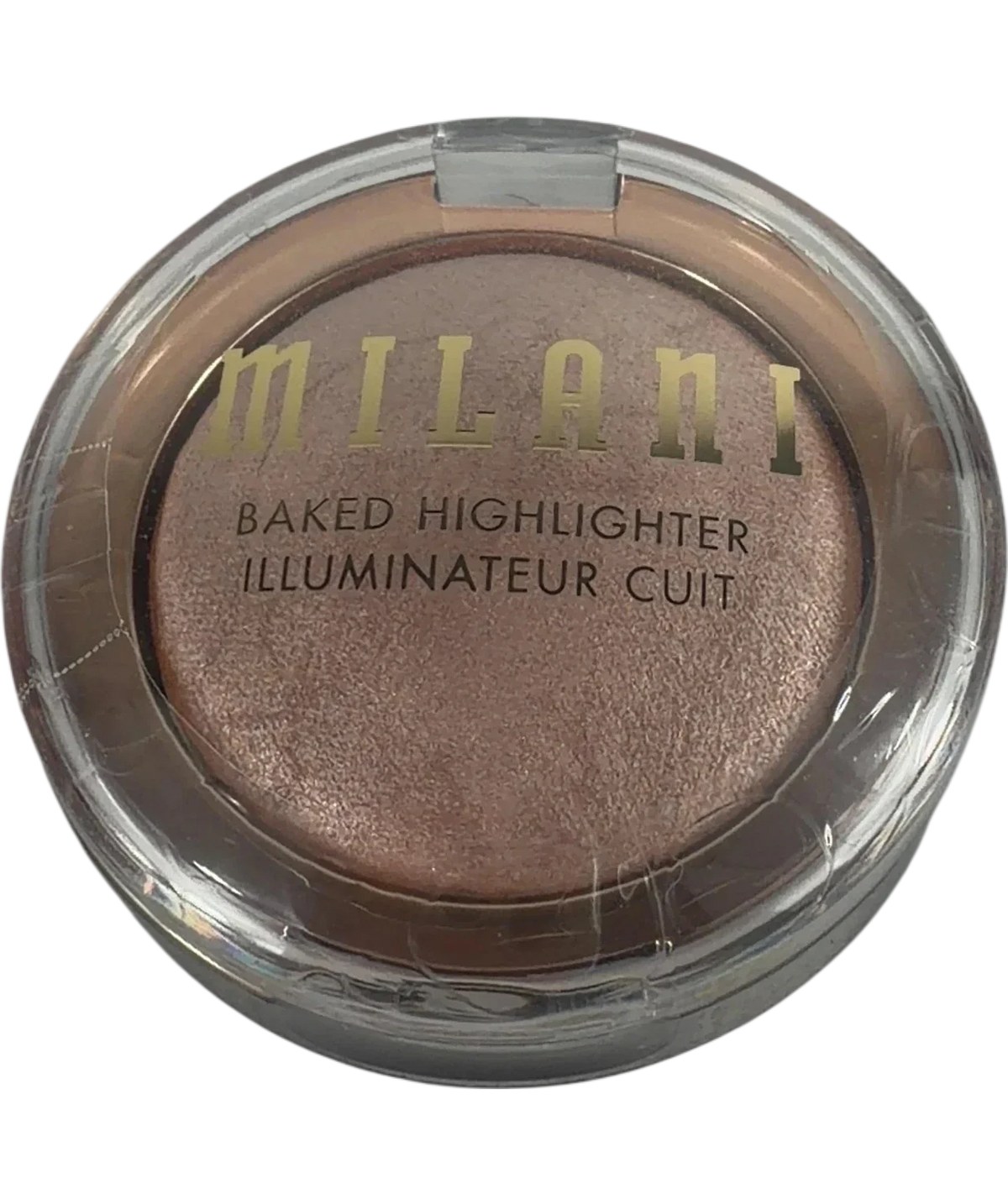 Milani 01 dolce perla QC Milani Baked Highlighter Bronze Powder, size 3.5g — front