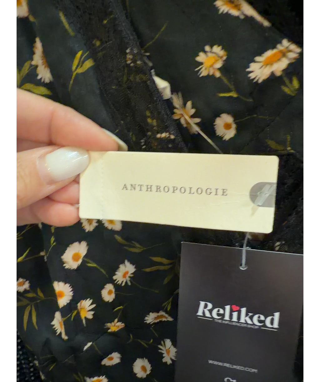Anthropologie Black Colour, size UK 14 — detail