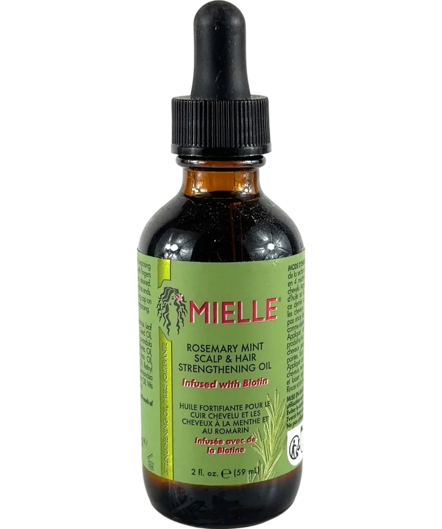 MIELLE rosemary mint Mielle  Scalp Hair Strengthening Oil, size 59ml — front