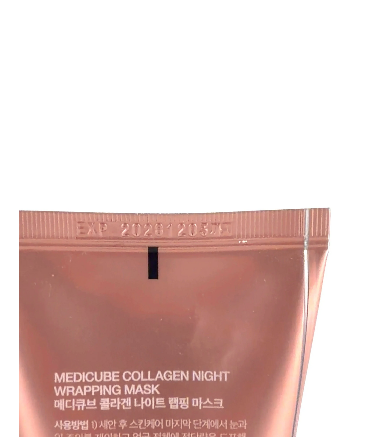 Medicube Collagen Night Wrapping Mask 75ml — Batch number or expiry date