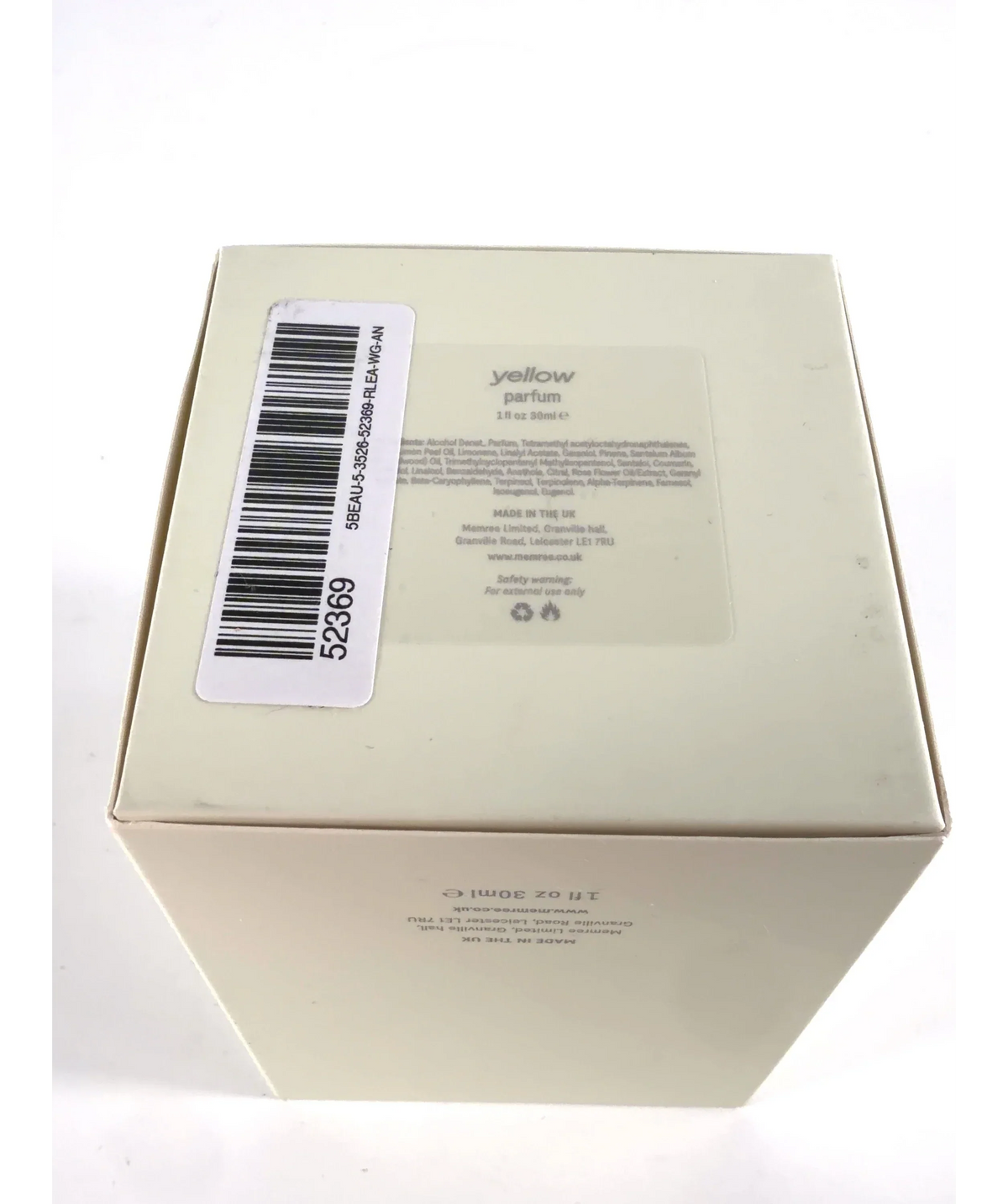 MEMREE Yellow Yellow Extrait De Parfum, size 30ml — detail